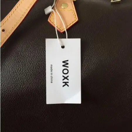 Woxk Новая Мода хорошее качество для женщин сумки из натуральной кожи 30/35 см скоростной мешок с ремнем