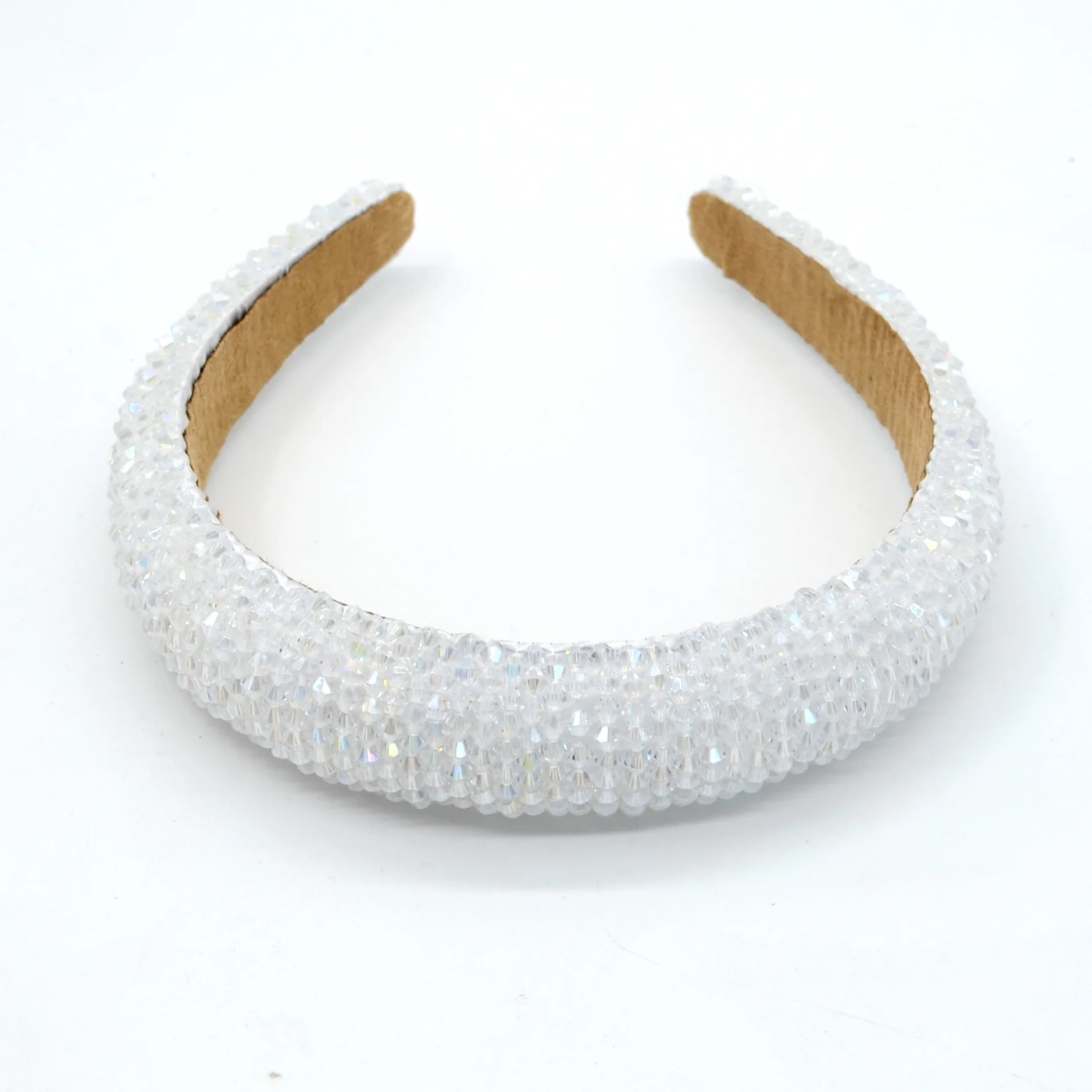 2021 Colorful Bling Bling Rhinestones Headbands For Womens Luxury Shiny Padded Diamond Crystal Hair Bands Party Hair Accessories head accessories female Hair Accessories