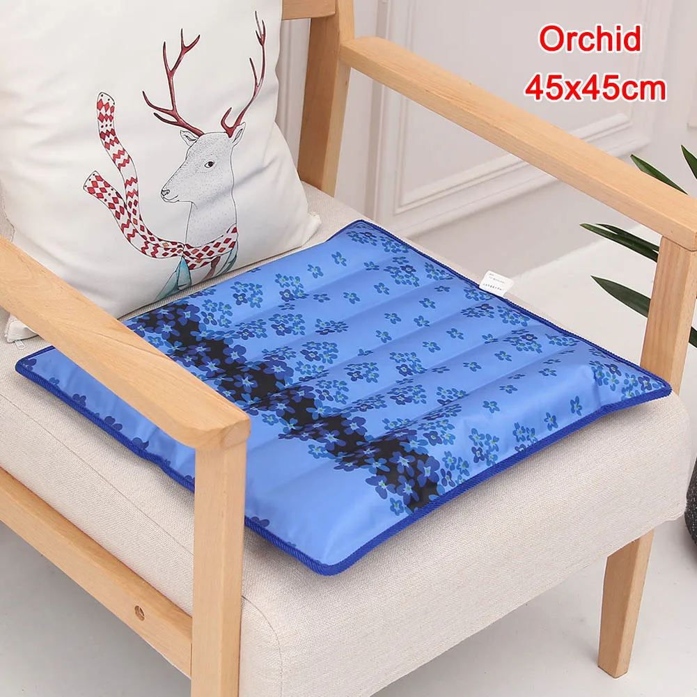 45cmx45cm orchid Горячая Распродажа, летняя охлаждающая подложка, охлаждающая подушка для воды, кулер для домашних животных, подушка для автомобильного сиденья DC112 - Цвет: 45cmx45cm orchid