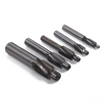 

5pcs. M3-M8 Drill Bit 4Flute Countersink HSS-AL End Mill Cutter Pilot Slot Tool.