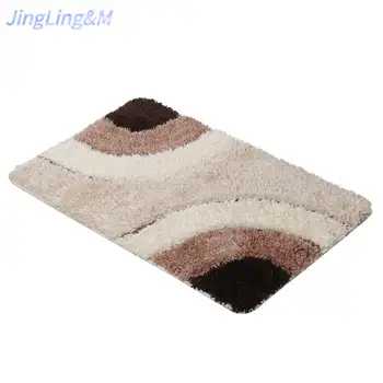 

Carpet, Rectangular Tufted Microfiber Absorbent Non-slip Floor Mat, Suitable For Bathroom And Door Mat