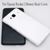 For Redmi 2 Matte Frosted Battery Back Cover Door for Xiaomi Redmi 2 battery cover for Xiaomi Redmi2 hongmi 2 Replacement ► Photo 1/4