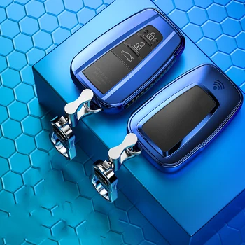 

2020 Soft TPU Car Key Case Cover Shell For Toyota Camry Prado 2017 2018 CHR Prius Corolla RAV4 with Car number plate Accessories