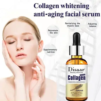 

Natural Collagen Beauty Anti Wrinkle Serum Collagen Serum Anti Aging Whitening Face Serum Stock Serum
