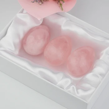 

4.Drilled Certified custom packaging aventurine jade yoni eggs with Instructions for Kegel exercises