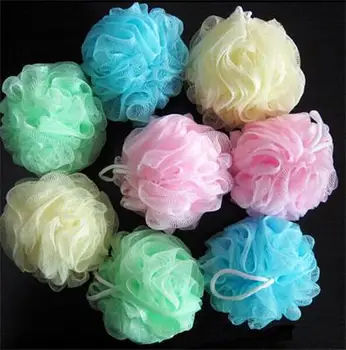 

1x Soft Feeling Wash Nylon Sponge Products Bathing Accessories Bath Ball Tubs Cool Scrubber Shower Body Cleaning Mesh Shower New