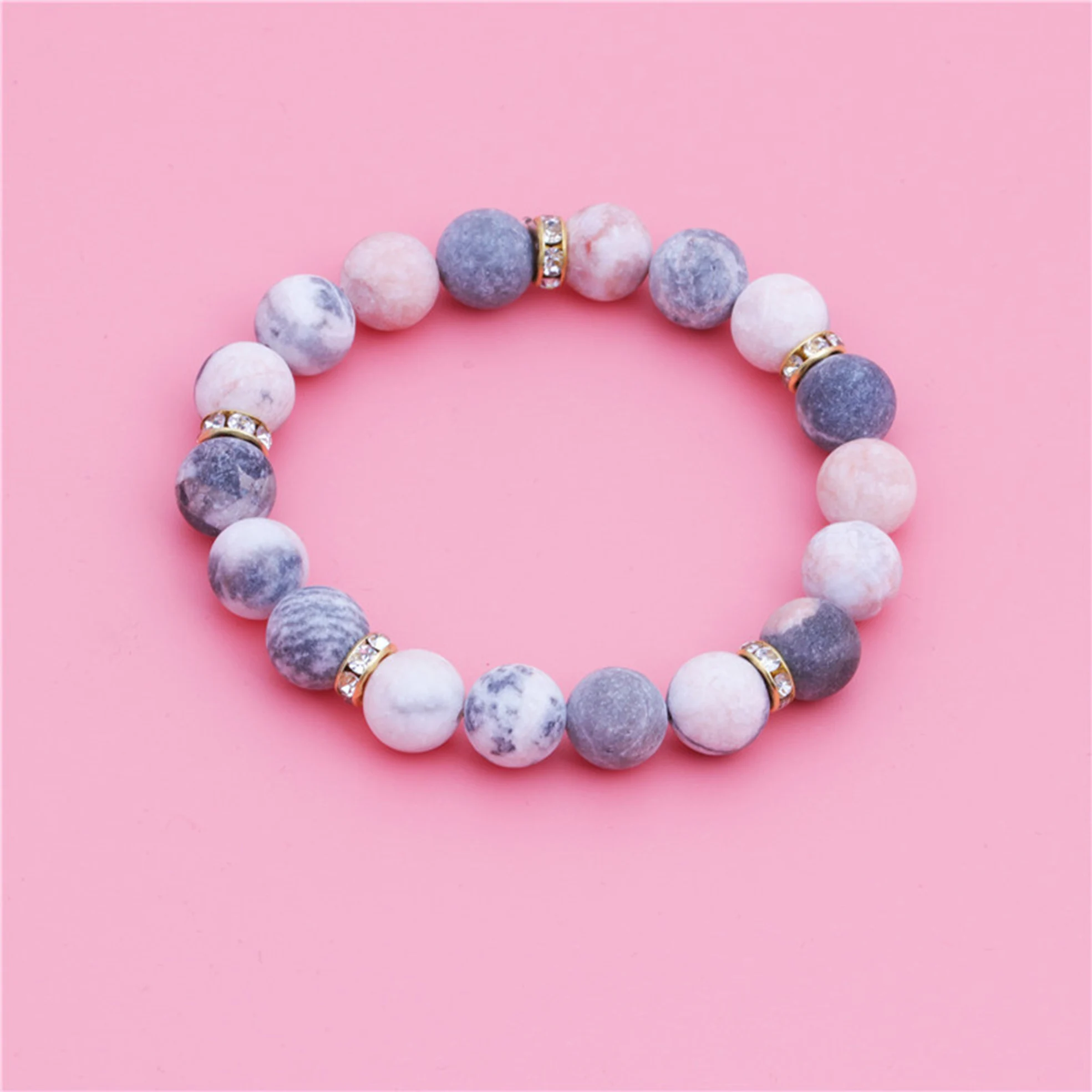 Natural Crystals Healing Stones Bracelets Handmade Beads For Women Depression Anti Anxiety Stress Relief Meditation Yoga Gifts crystal bracelet,beaded bracelet,women bracelet