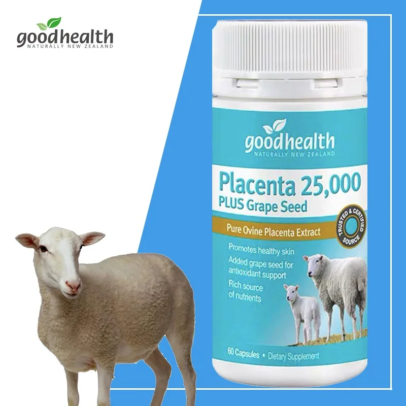 Good Health Placenta 25000mg Plus Grape Seed (4)