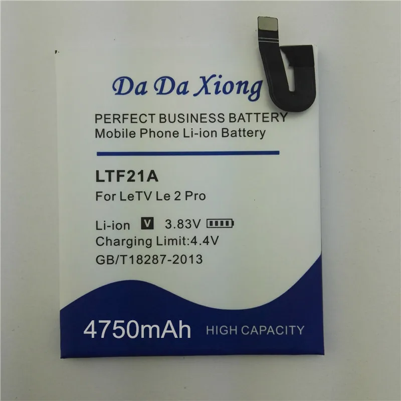 4750 мАч LTF21A батарея для Letv LeEco Le 2X620 Замена батареи LTF21A для Letv Le 2 Pro/Letv X520