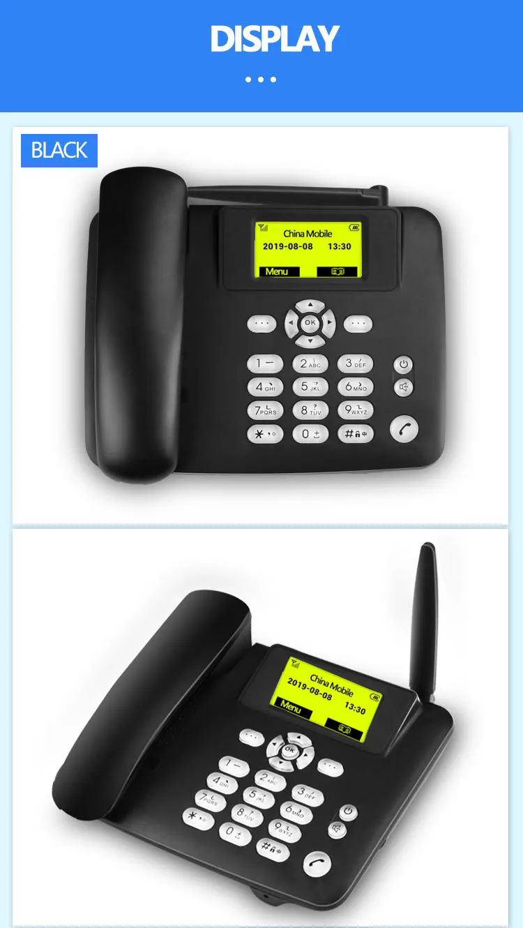 sim cartão fixo fixo telefone fixo sem fio casa escritório