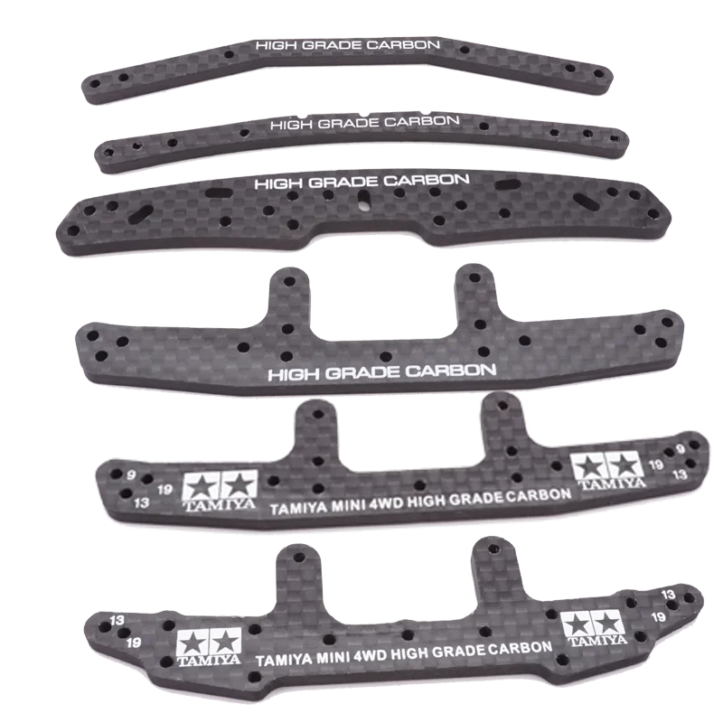 3mm carbon fiber self-made mini 4wd tamiya parts HG rear roller stay and front very hard for MS S2 VS AR FMA chassis | Игрушки и хобби