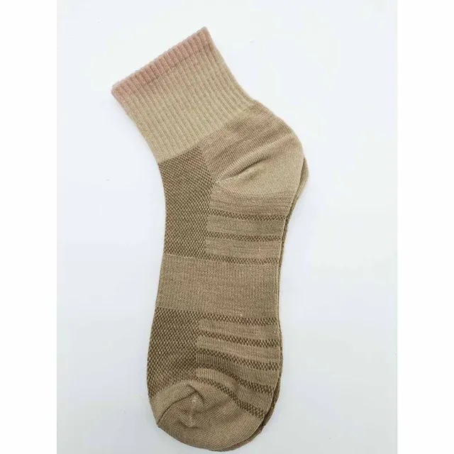 5 Pack Men Cotton Socks Mesh Breathable Short Casual Socks Summer Sports Socks Absorb Sweat Ankle Socks Set A2