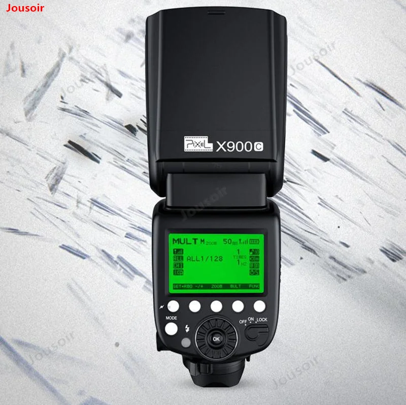 X900 flash SLR camera photography 2.4G wireless lithium battery synchronous high-speed TTL external external lighting CD50 T03