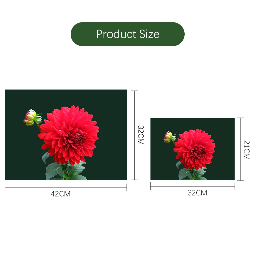 SEAAN Flower Patton Placemats водонепроницаемый полиэстер хлопок и линия Coaster вечерние аксессуары для дома кухонные декоративные настольные коврики