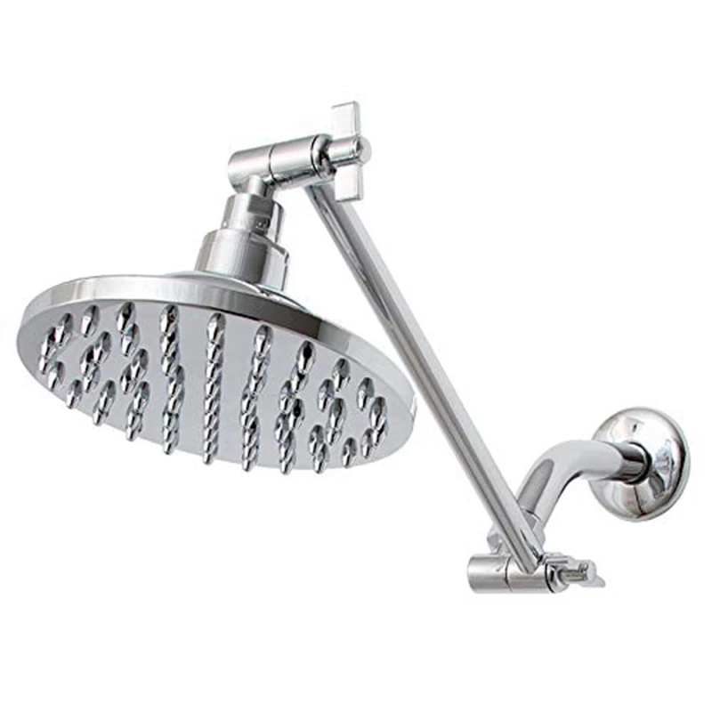 Удлинитель для душа, удлинитель для рук, регулируемая высота насадки для душа, латунный удлинитель для душа, полированный хром Fi