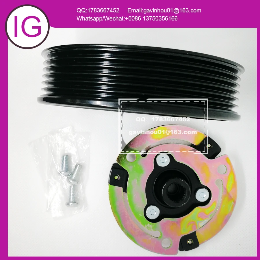 Для A/C AC Компрессор сцепления шкива для BMW 1 (E87) 3 (E90) X1(E84) N45 N46 64509145351 64509156821 64526915380