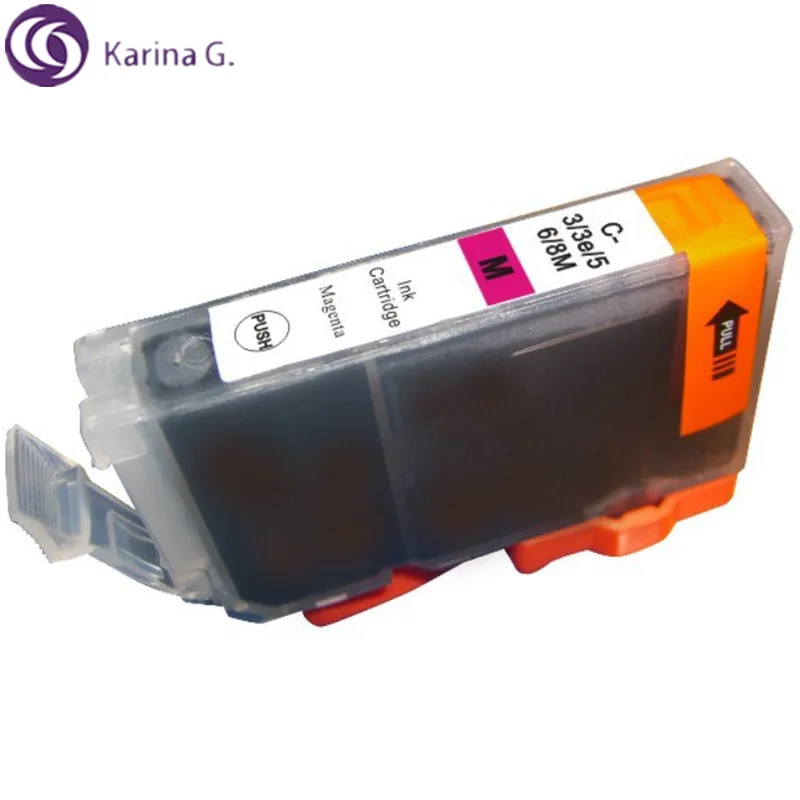 Для BCI3 BCI6 совместимый чернильный картридж подходит для линз CANON BJC-3000/6000/6100/6200/6200 S/6500 PIXMA iP3000 и т. д. без чипа