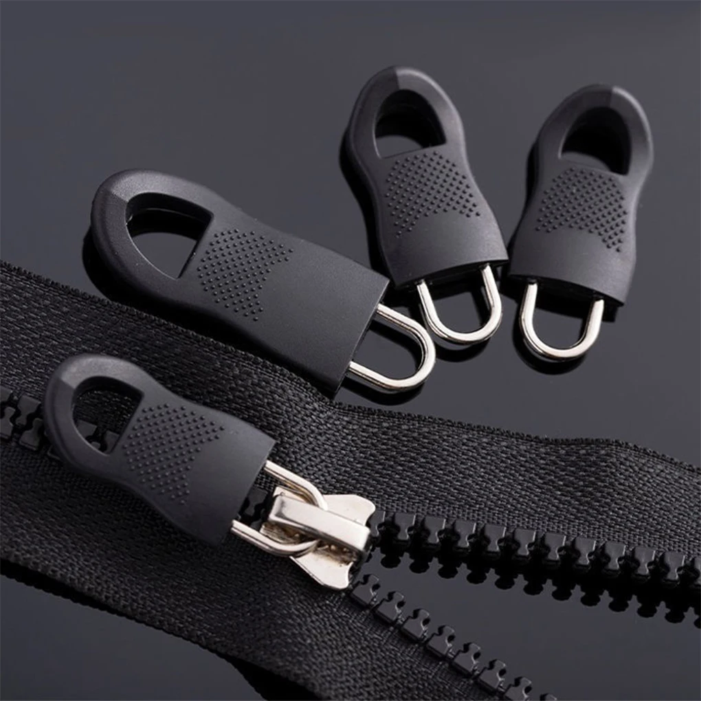 

5/10pcs Replacement Zipper Puller Bag Zipper Puller Detachable Universal Clothes Zipper Slider Replacement Suitcase Zip Head