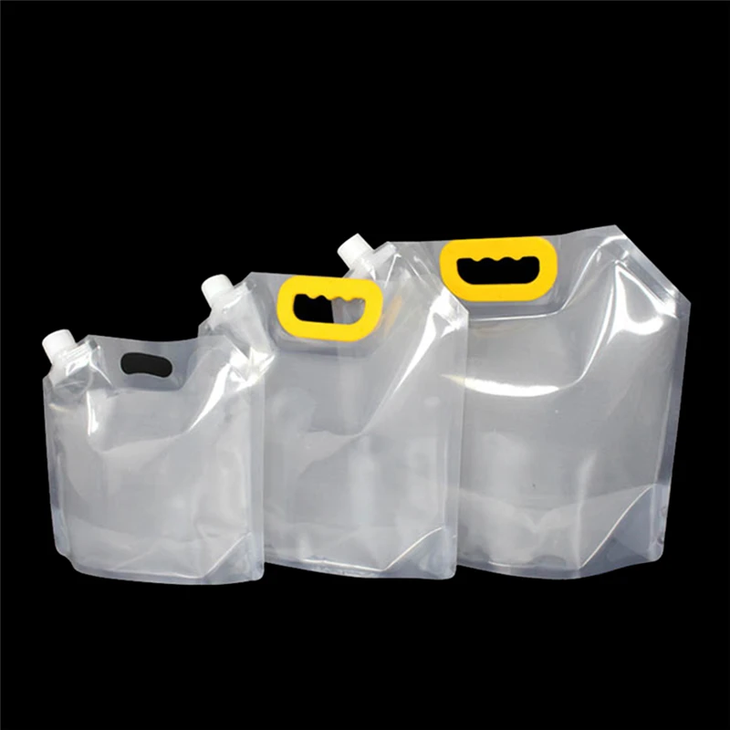 1,5/2,5 л стоячий пластиковый упаковочный пакет для напитков носик мешок для пива напитков жидкий сок молоко кофе DIY упаковка мешок