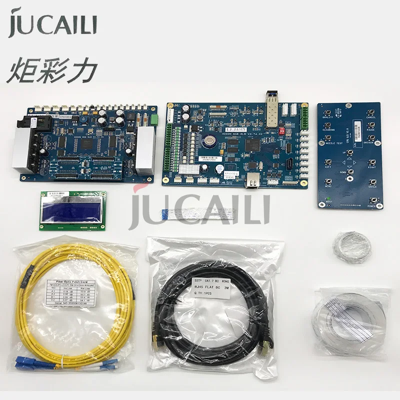 

Доска Hoson Jucaili с двойной головкой для печатающей головки Epson 4720/3200, комплект печатающей головки для планшетного УФ-принтера с поддержкой оси Z, 1 комплект