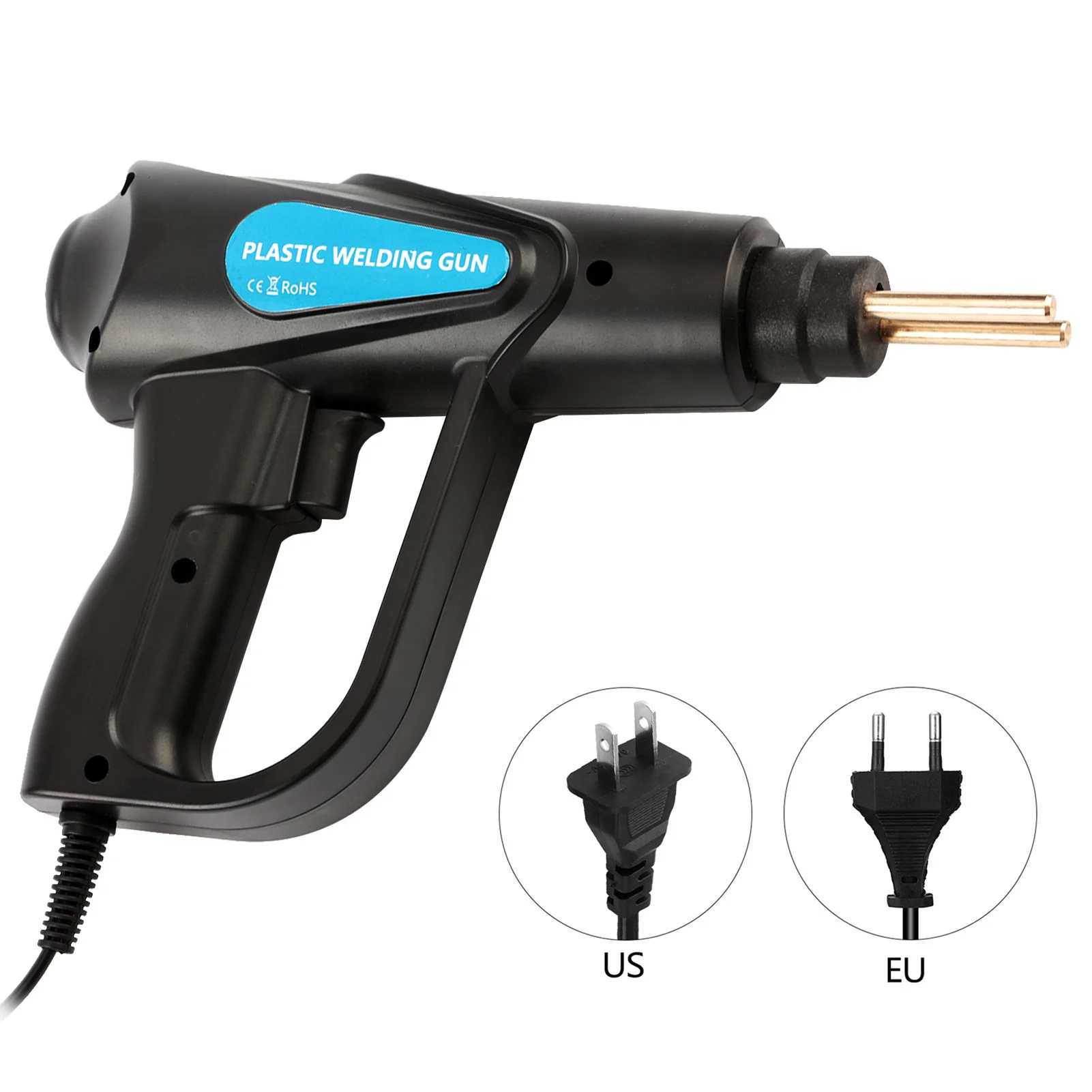 70W Hot Stapler Plastic welding machine plastic bumper soldering iron garage tools Car bumper Repair kits PVC welder gun 3