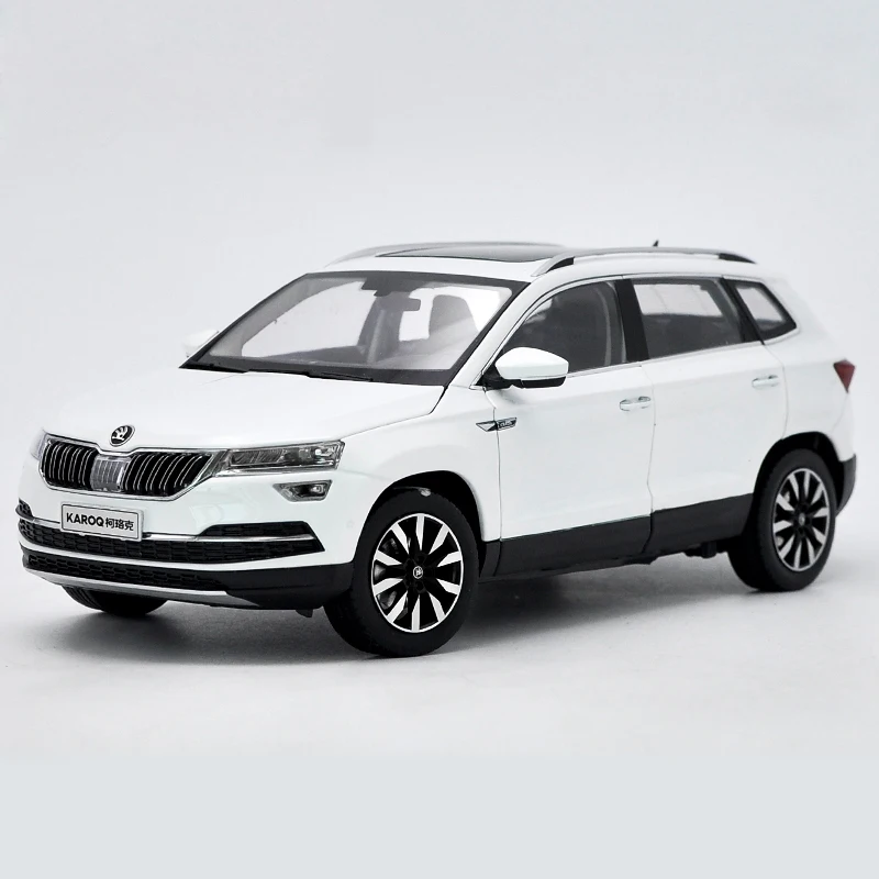 1:18 высокое тщательное Skoda KAROQ сплав модель автомобиля статические металлические модельные автомобили с оригинальной коробкой