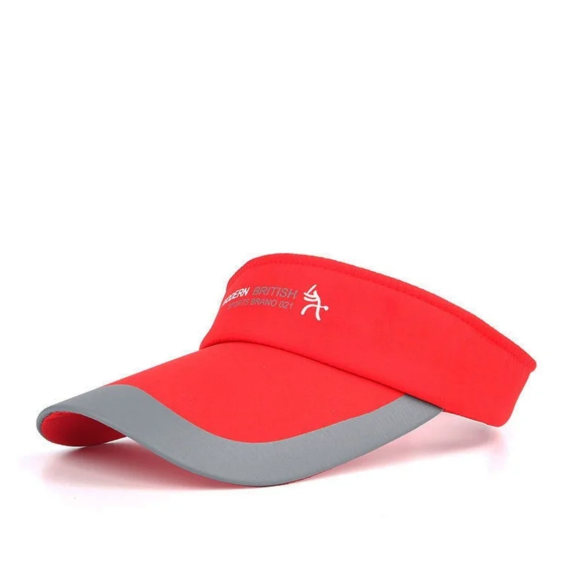 Chapeaux de soleil de Sport vides pour femmes, chapeau à visière réglable, casquette d'extérieur pour hommes et femmes_voghion.com