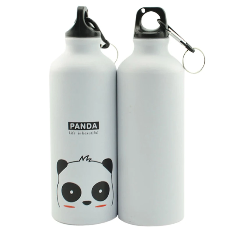 New-500ml милые животные Открытый Портативный Спорт на открытом воздухе Велоспорт Кемпинг велосипед алюминиевый сплав школьная детская бутылка для воды