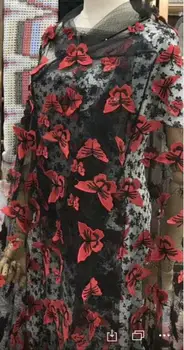 

top quality DiuDiu-20.9811 french lace fabric african lace fabric with embroidery mesh tulle fabric