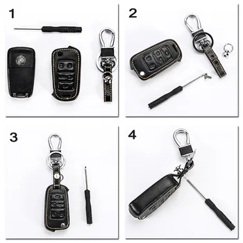 

4 Button Key Case Key Case Protective Holder For Honda/Accord/Civic Replacement