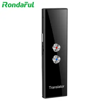 

T8 Pro Bluetooth 4.2 Intelligent Voice Translator Russian Language Translator Multi-language Traductor Instantaneo For Travel