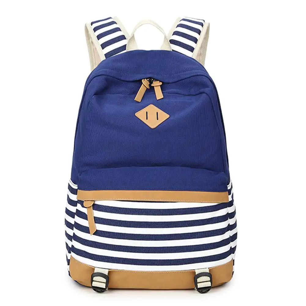 

School Backpack Student Bag Canvas Lightweight Laptop Book Bags For Teenager Boy And Girl Backpacks Outdoor Camping Rucksack Bag