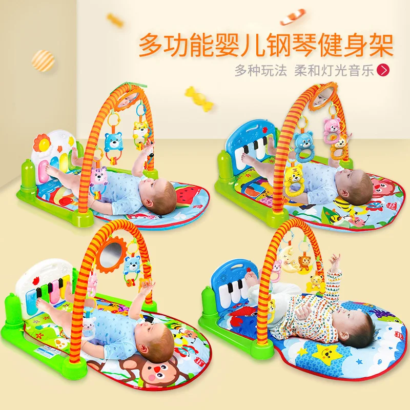 

Infant Kick And Play Piano Gym Mat Baby Music Color Tune Full Amount Early Education Toy