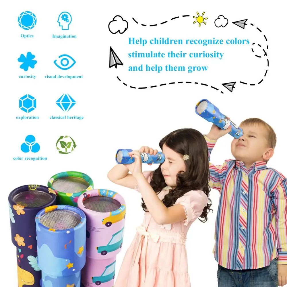 Classic Kaleidoscopes for Kids, Party Favors Perfect as Stock Stuffers Bag Fillers School Classroom Prizes For Boy or Girl 3 Classic Kaleidoscopes for Kids, Party Favors Perfect as Stock Stuffers Bag Fillers School Classroom Prizes For Boy or Girl 3