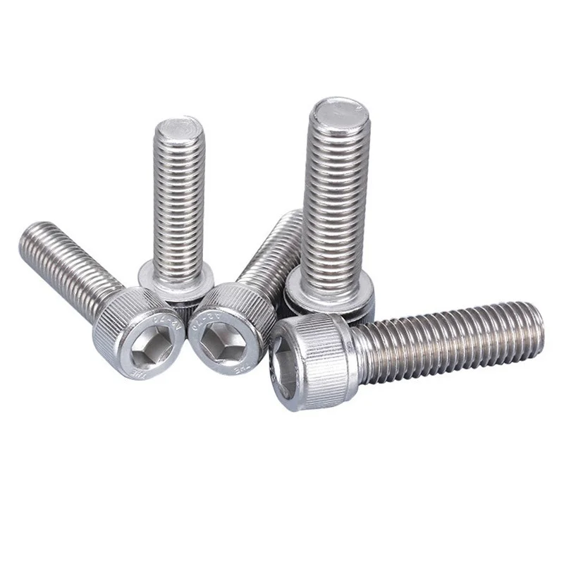 1110pcs M3 Stainless Steel Hex Socket Head Cap Allen Screw Bolt Set Socket Head Cap Screws and Nuts Flat Washer Assortment Kit