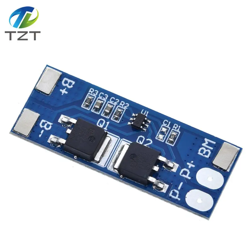 2S 8A Li Ion 7 4 v 8 V 18650 BMS PCM 15A плата защиты батареи пикового тока bms Pcm для литий ионного