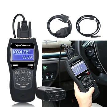 

Newest Vgate VS890 OBD2 Scanner VS-890 OBDII Code Reader Support OBD OBDII CAN Protocols 13 Languages Better ELM327 AD310