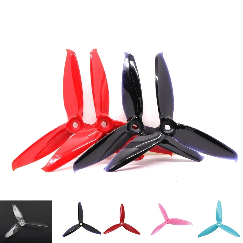 Flash 5152S 5.1X5.2X3 3-Blade Pc Propeller Voor Rc Fpv Racing Freestyle 5Inch 5.1Inch Drones vervanging Diy Onderdelen