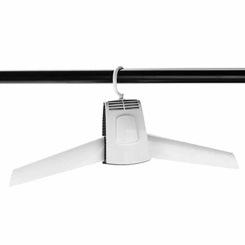 

220V 50Hz Portable Electric Clothes Drying Rack Folding Dryer Hanger for Travel Laundry Shoes TB Sale