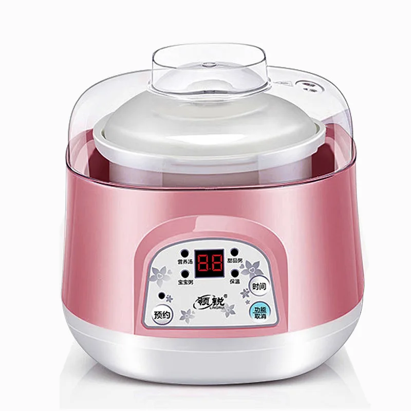Smart Subscription Timing Fully Automatic Electric Stewing Pot Mini Small Ceramic Whiteware Slow Cooker Stewed Bird's Nest Water