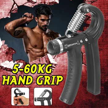

5-60Kg A-Type Heavy Grips Hand Gym Power Fitness Finger Exerciser Pow Grip Wrist Strength Training Gripper Carpal Expander