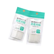 Япония скрытый fang zou guang галстук рубашка ремень двухсторонние клейкие наклейки для декольте кажущаяся одежда наклейки нижнее белье анти-sl