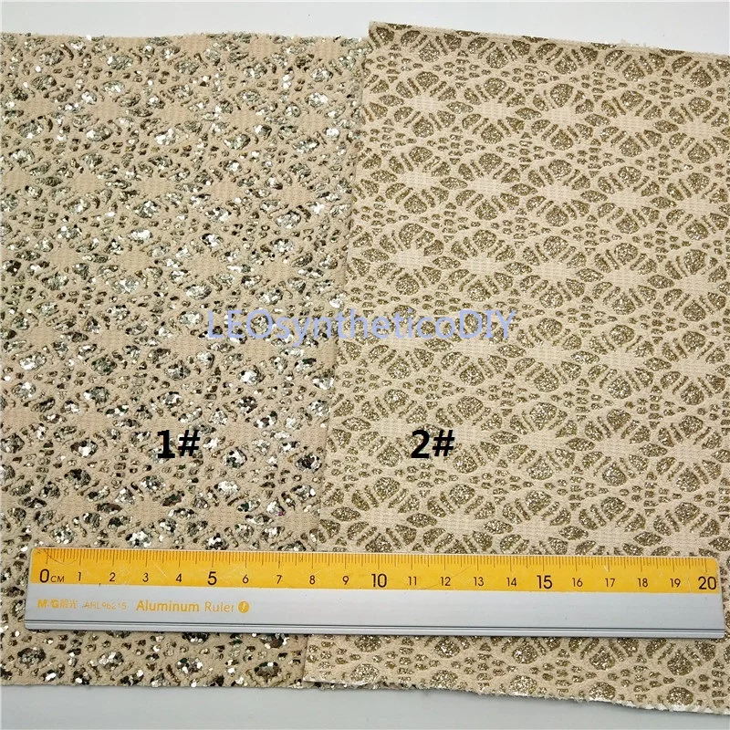 1 шт. 21X29 см сетчатый блеск Fabirc, Золотая блестящая кожа, блестящие кожаные листы для изготовления бантов leosynthecodiy T256A