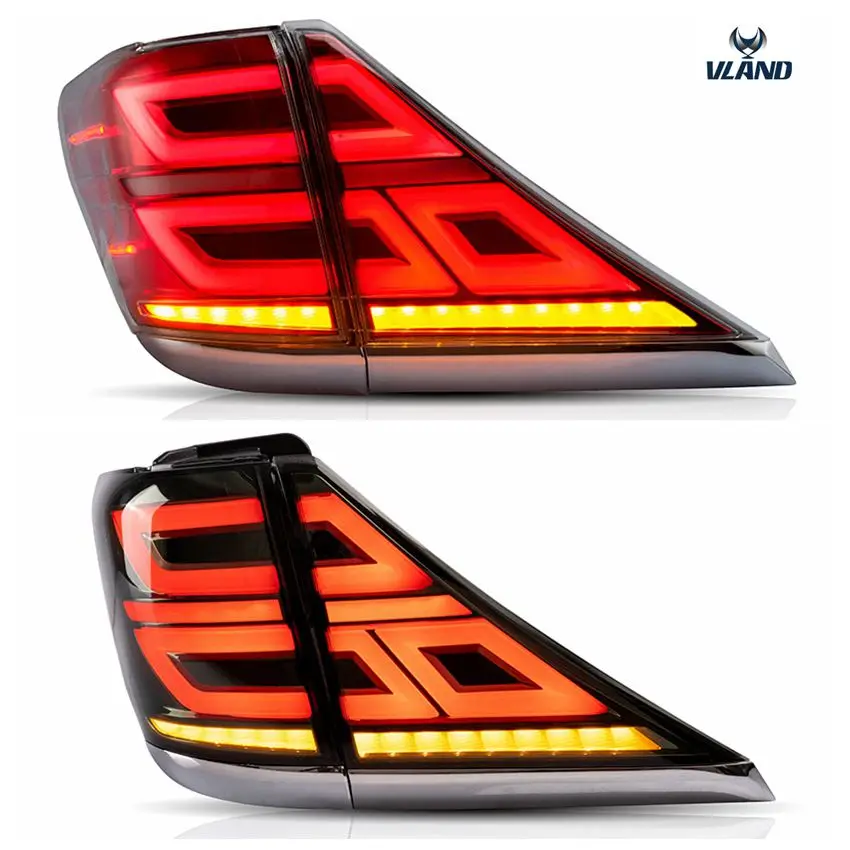 Vland завод для автомобиля задний фонарь Alphard LED 2007 2013 Vellfire передний свет с