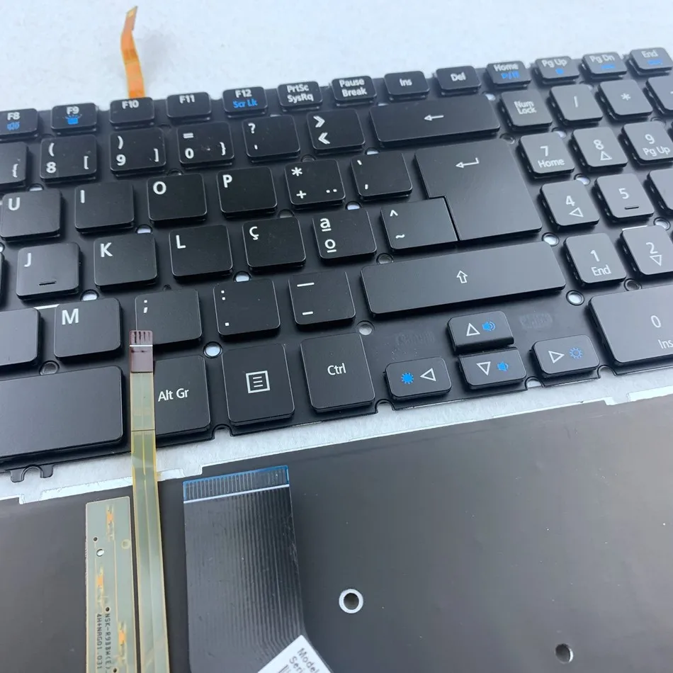 Арабская латинская немецкая португальский с подсветкой клавиатура для ACER Aspire V5