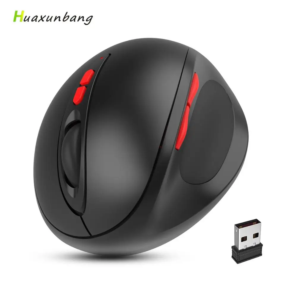 Ergonomic Mouse Rechargeable Wireless Mause Gamer KIT USB 7 Key Vertical Gaming Mouse For PC Laptop Computer Desktop Notebook mi