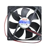 High Speed 12cm Computer 120mm 5 inches 12V 2Pin 0.5A 120x120x25mm DC Cooling Cooler Fan Case System Hydraulic Cooling Fan ► Photo 1/6