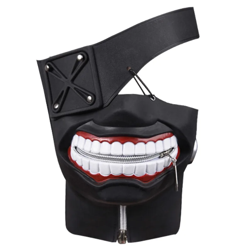 

Anime Peripheral Food Mask Tokyo Ghoul Cosplay Props Horror Halloween Party Prom Mask