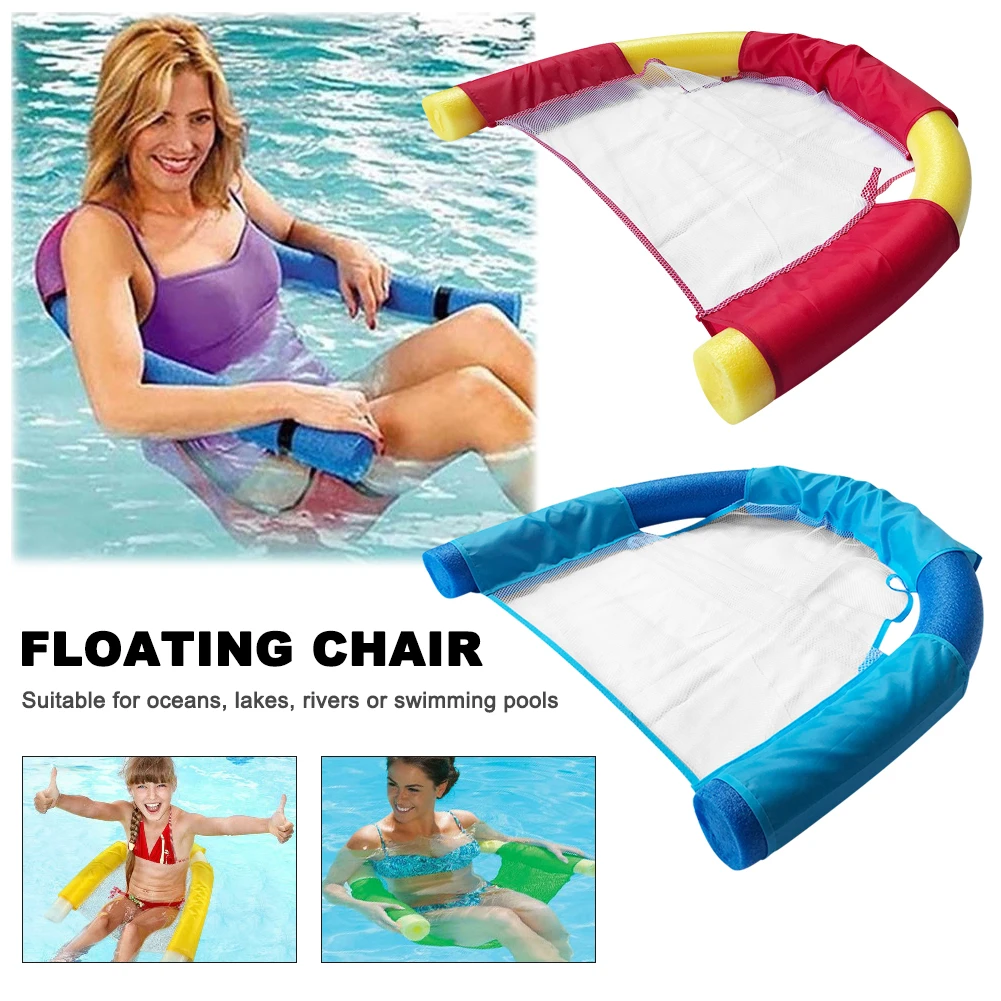 Polyester schwimmende Pool Nudel Mesh Chair Net Für Schwimmbad Kindersitz CF se 