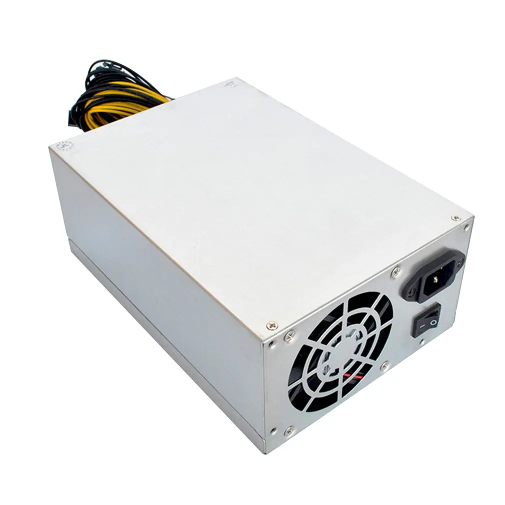 

1800W Single Way ATX Computer Power Supply For Mining Machine Support Graphics Card Output Rated Bitcoin Power